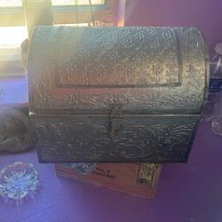 Vintage Silver Chest 