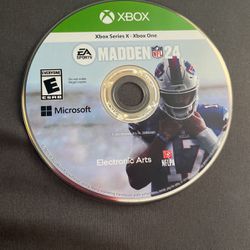 Madden 24  • Xbox Series X • Xbox one 