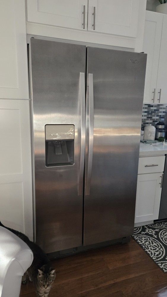 whirlpool side by side fridge freezer for parts