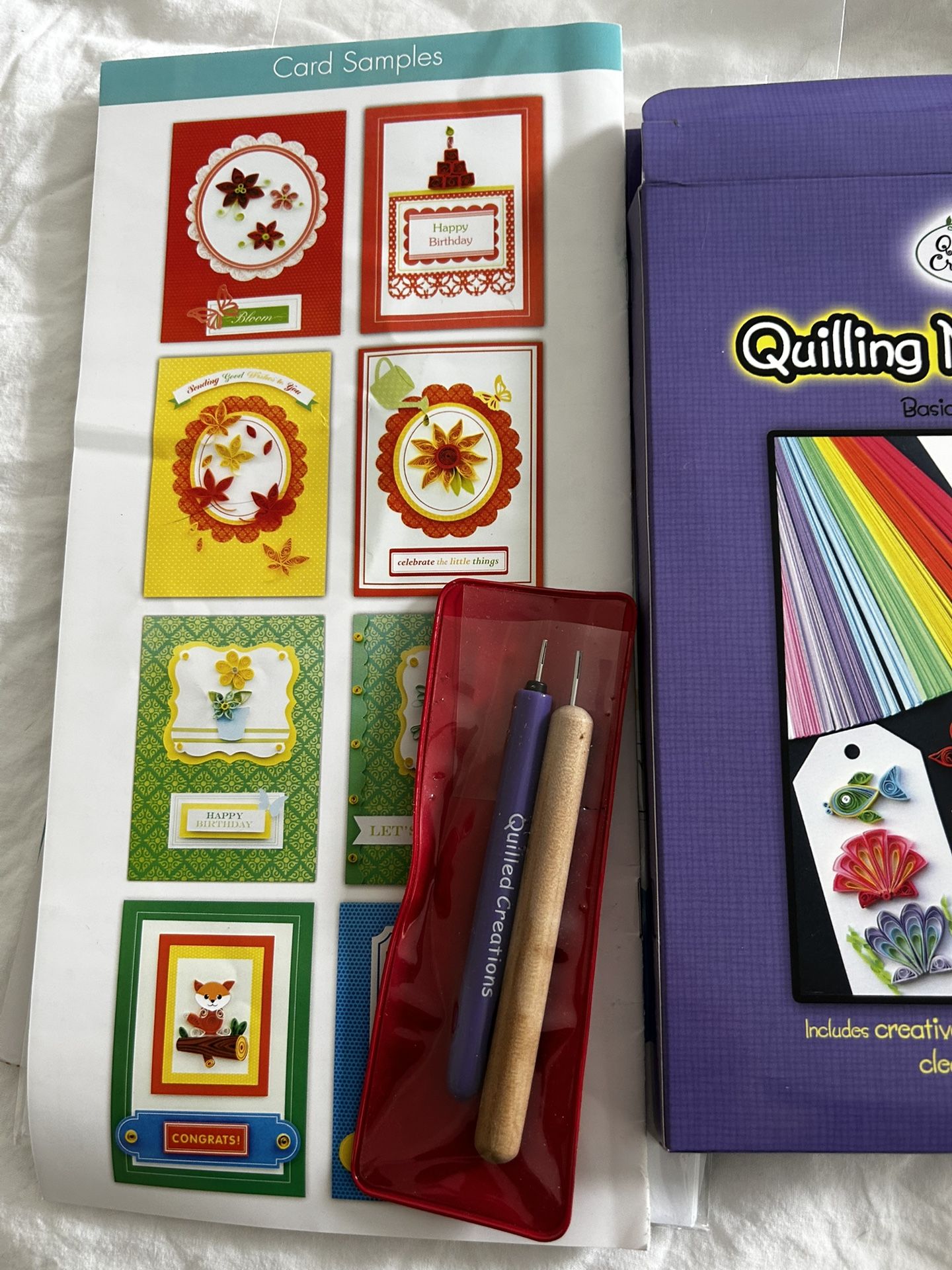 Free Used Art Supplies, Quilling Start Kits
