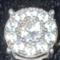 Diamond Earrings silver 