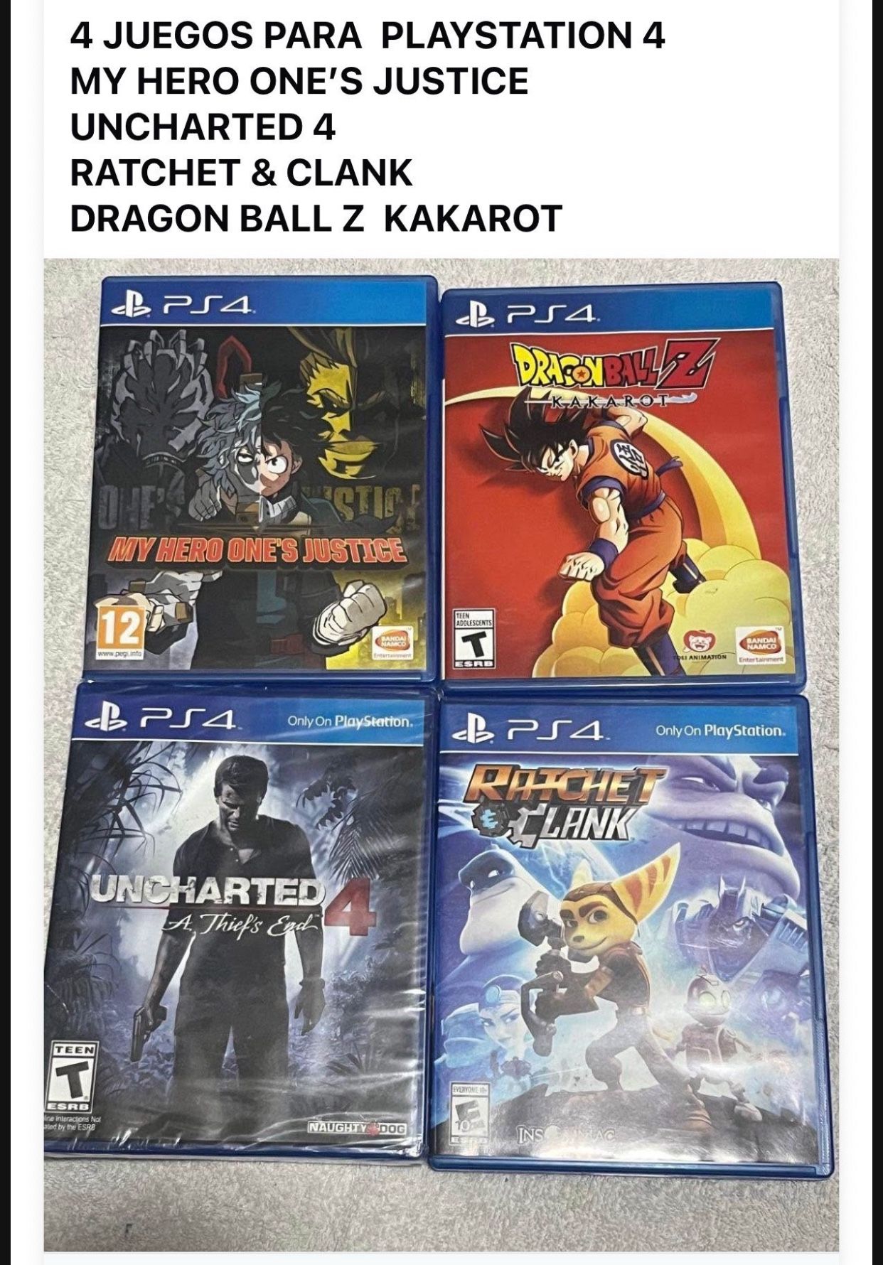 PlayStation 4 Games