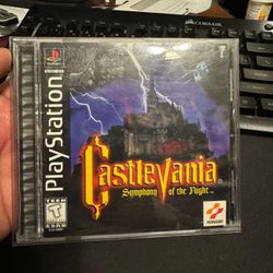 Castlevania Symphony Of The Night For The Ps1