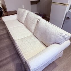 Fabric Covered Sofa (No Stains)