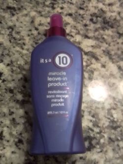 It's a 10 miracle leave in product