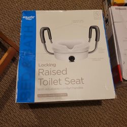Equate Raised Toilet Seat with Handles