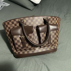 Louis Vuitton Damier Ebene Manosque GM Shoulder Bag