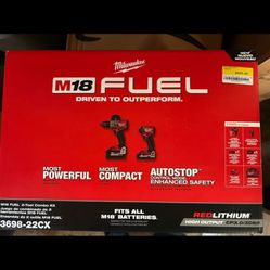 Milwaukee Power Drill 3698-22CX M18 (Herramienta ) 