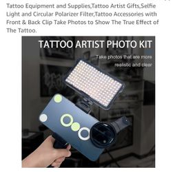 Tattoo Artist Photo Kit