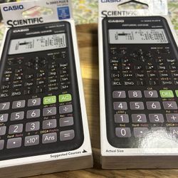 Casio fx-300ES PLUS 2nd Edition scientific calculator.