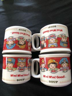 Campbell soup mugs