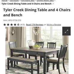 Ashley Furniture Dining Table 