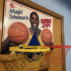 Rare 90’s Magic Johnson Double Jam Basketball Game