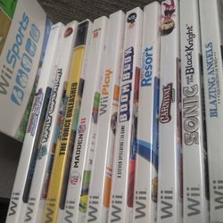 Nintendo Wii Video Game Collection 