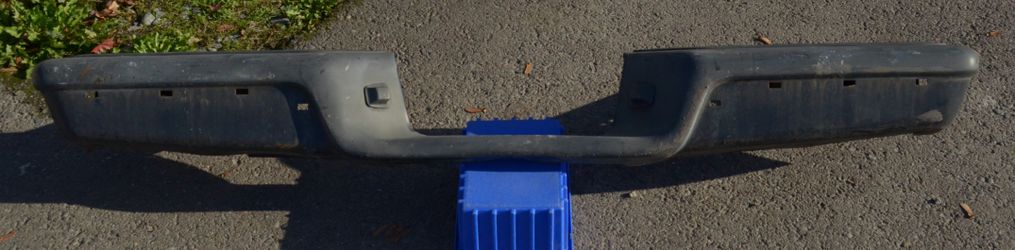 USED REF#M106 || 1997-2004 DODGE DAKOTA || REAR METAL BUMPER COVER ONLY