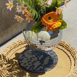Mirror Ball Centerpieces 