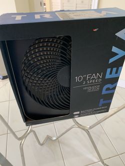Fan Battery Operated or electric large 10 inches