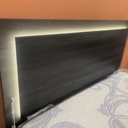 L ED Wooden Queen Size Bedroom Set, Same Day Delivery