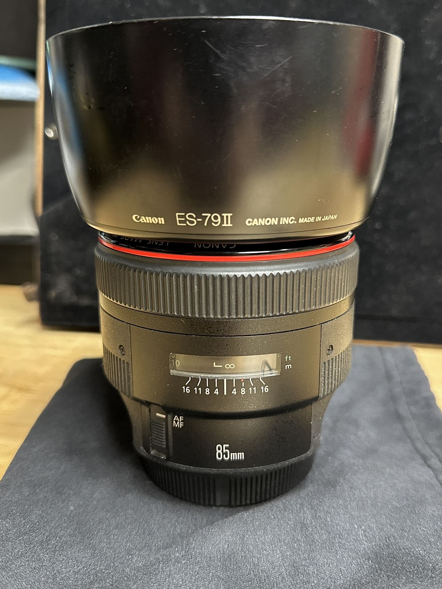 Canon 85mm f/1.2 L II USM EF-Mount Lens