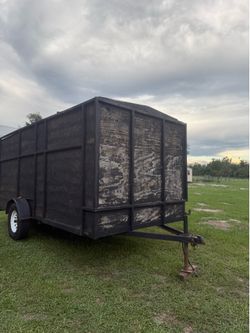 Heavy-Duty Enclosed Utility / Landscape Trailer 14.5ftx7ft.