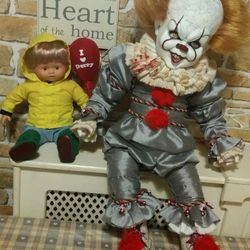 Pennywise and Georgie Collectible Dolls 
