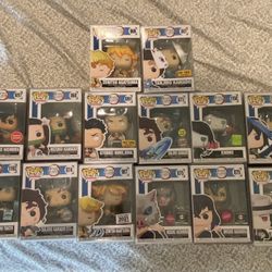 Demon slayer, Funko pops