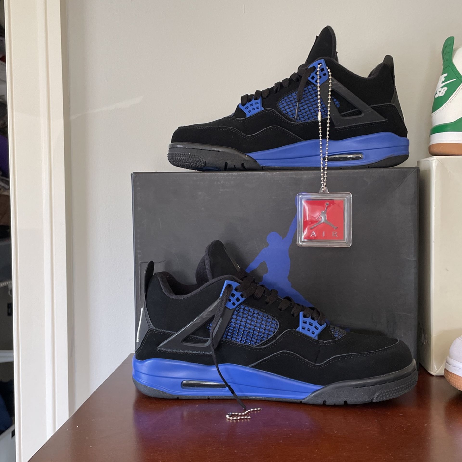 Air Jordan 4 Blue Thunder for Sale in Vienna, VA OfferUp