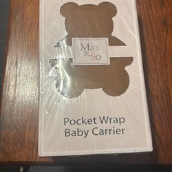 Max & So Pocket Wrap baby Carrier