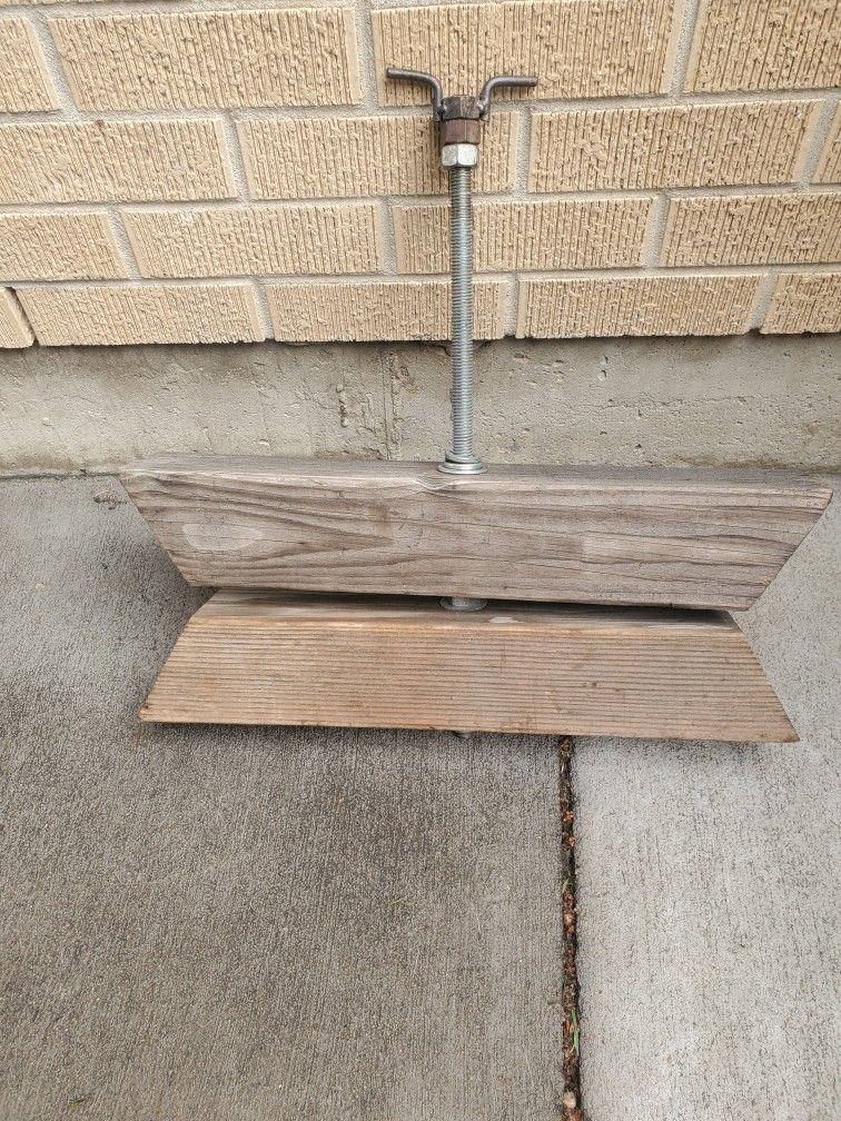 Home Made Wheel Chocks