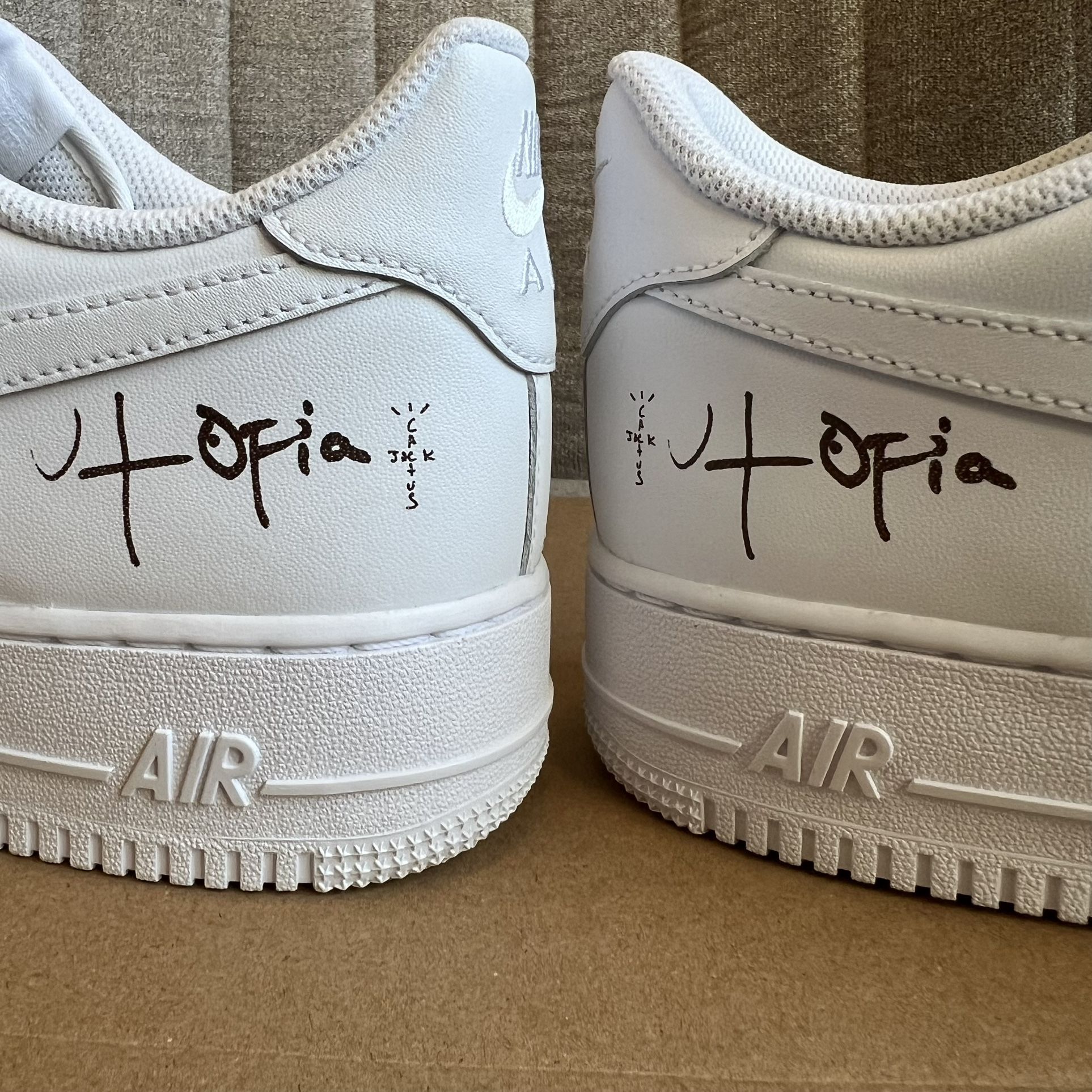 Nike Air Force 1 Low '07 White Travis Scott Cactus Jack Utopia Edition