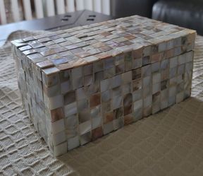 Mother Of Pearl Jewelry Box