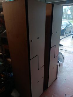 Stand up lockers