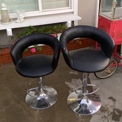 Two Barstool Chairs 