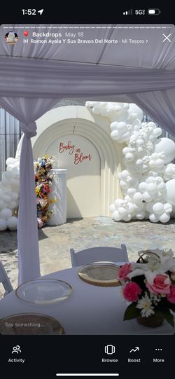 3D 8x8 Italian Backdrop 