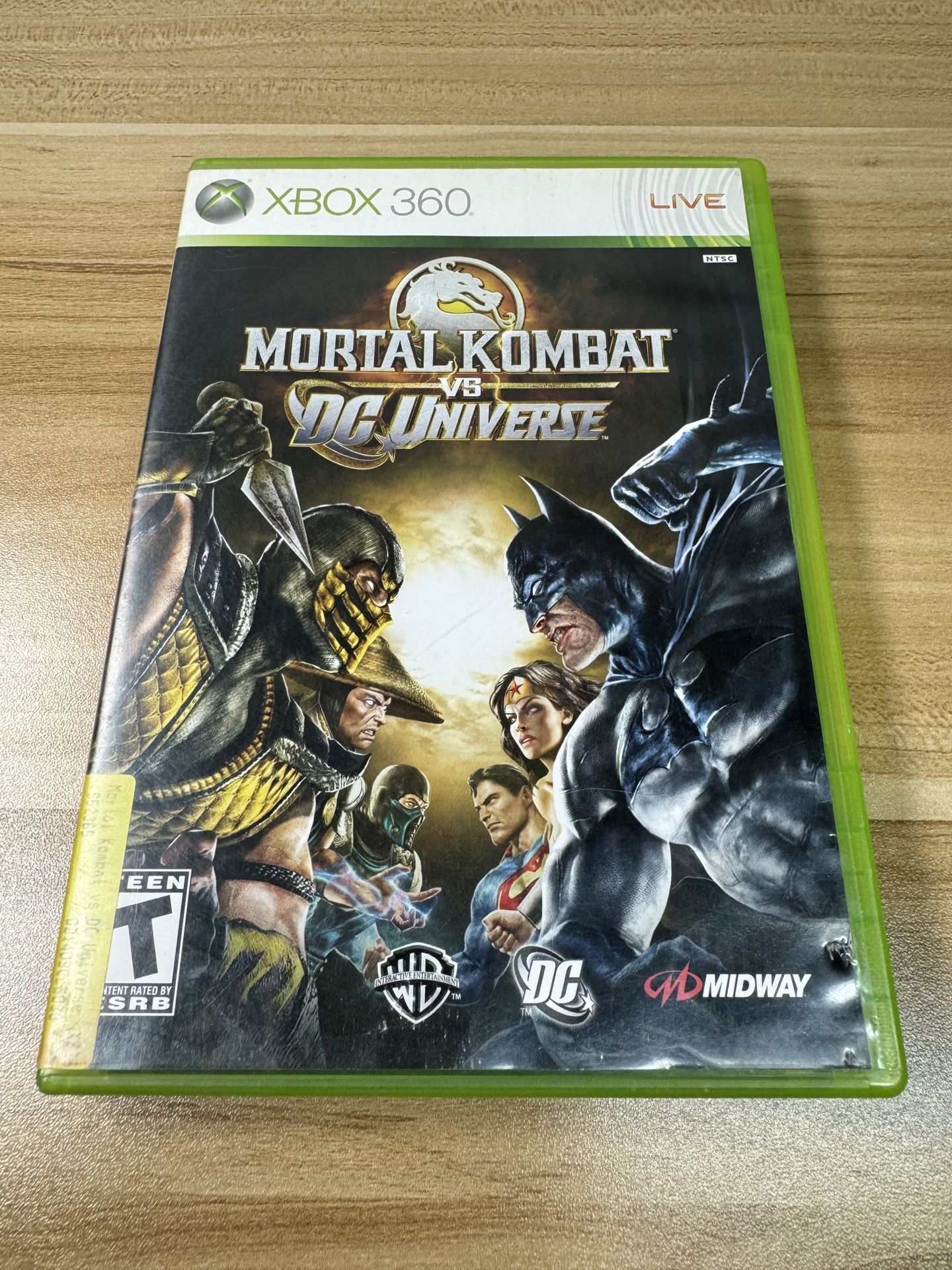 Mortal Kombat Vs DC Universe Xbox 360