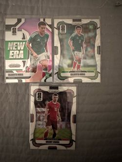 2026 Panini Prizm FIFA World Cup GRANIT XHAKA Wave No. 415 Switzerland /20 Gilberto mora Mexico rookie sell or trade for Lionel Messi cards