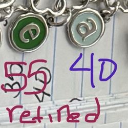 Enamel Letter Charms By James Avery 