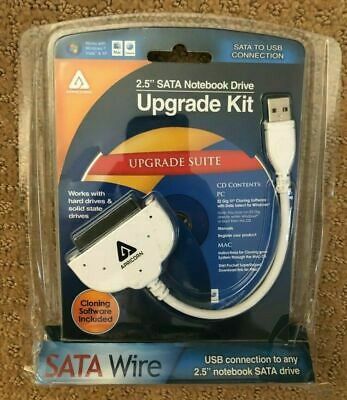 Apricorn 2.5" SATA Wire Notebook Drive Upgrade Kit Suite Cloning Software