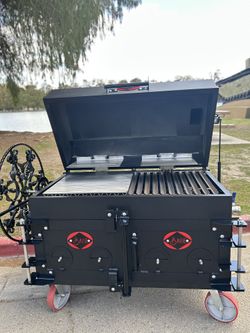 2 in 1 BBQ - Santa Maria/ Smoker HYBRID