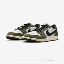 Nike Jorden 1 retro low og medium olive