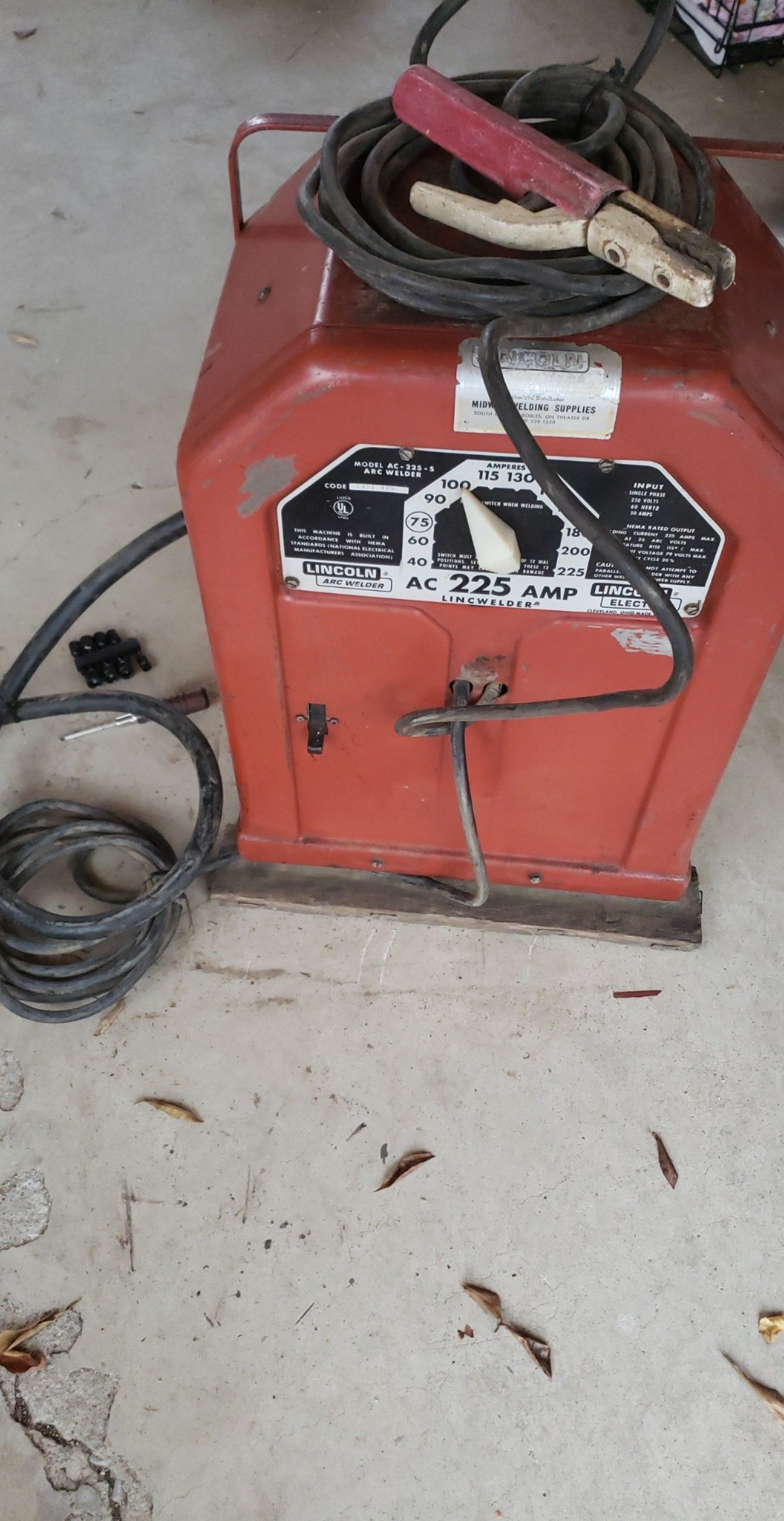 Electric stick welder