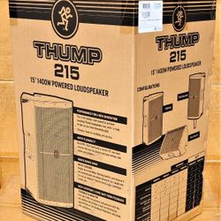 Mackie Thump Series PA Speaker System 1400 Watts 15 Inch Loudspeaker Thump 215 🚨 Payment Options Available 🚨 No Credit Needed 🚨 