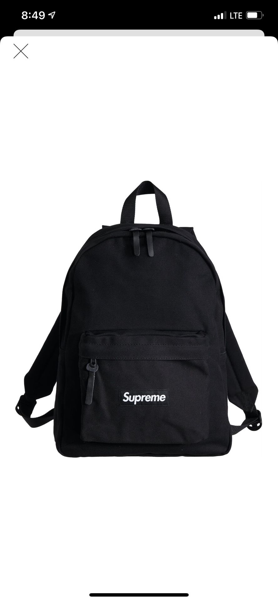 Supreme backpack 150$