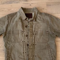 Freenote Cloth Tobacco Wax Riders Jacket- Size M