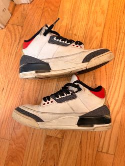 Jordan 3 Fire Red Denims