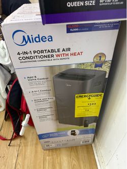 Midea portable air conditioner with heat