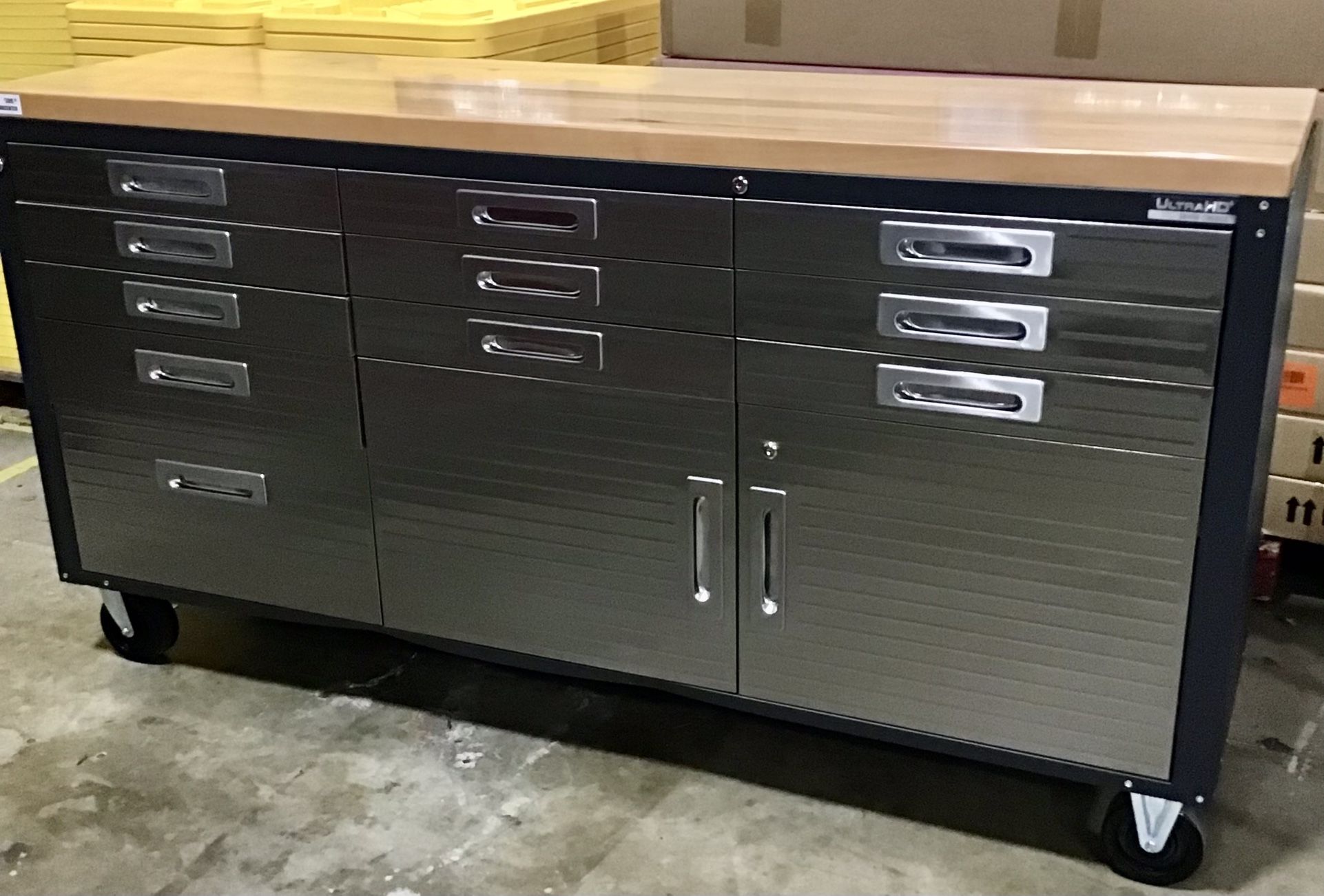 Rolling Work Center Cabinet