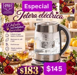 $145.000 Especial Jarra Eléctrica Prepara Cafe Te Calienta Agua Para Comidas 7 Tazas Capacidad Princess House Ventas Finales