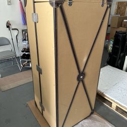 Asprey & Garrard Wardrobe Trunk Authentic Vintage Very Good Condition 2002