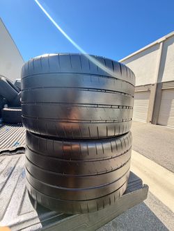 295/30/20 Michelin Pilot sport 4s 60%+ tread (2)